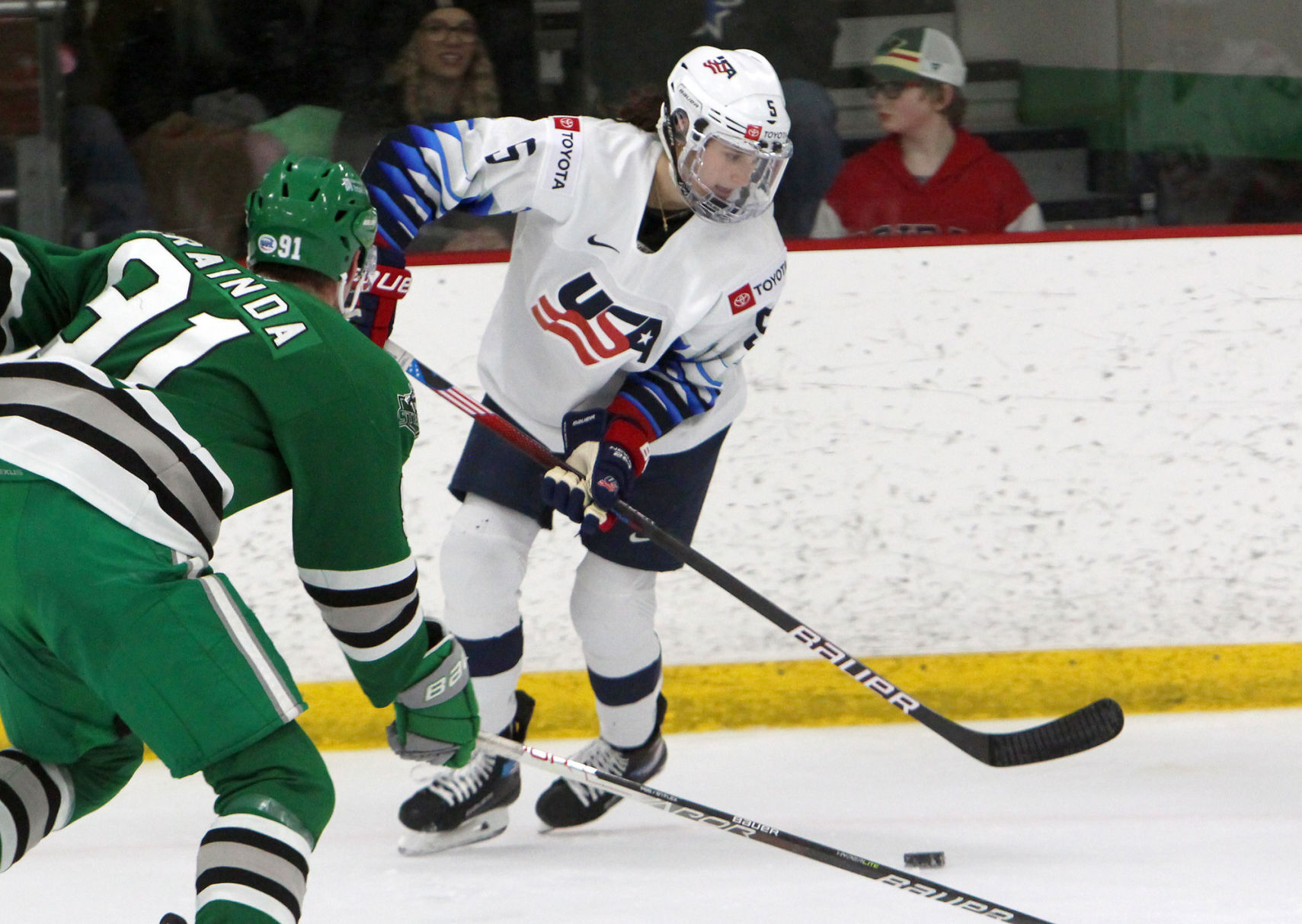 U.S. Women's Olympic National Team vs Chippewa Steel 12-6-21